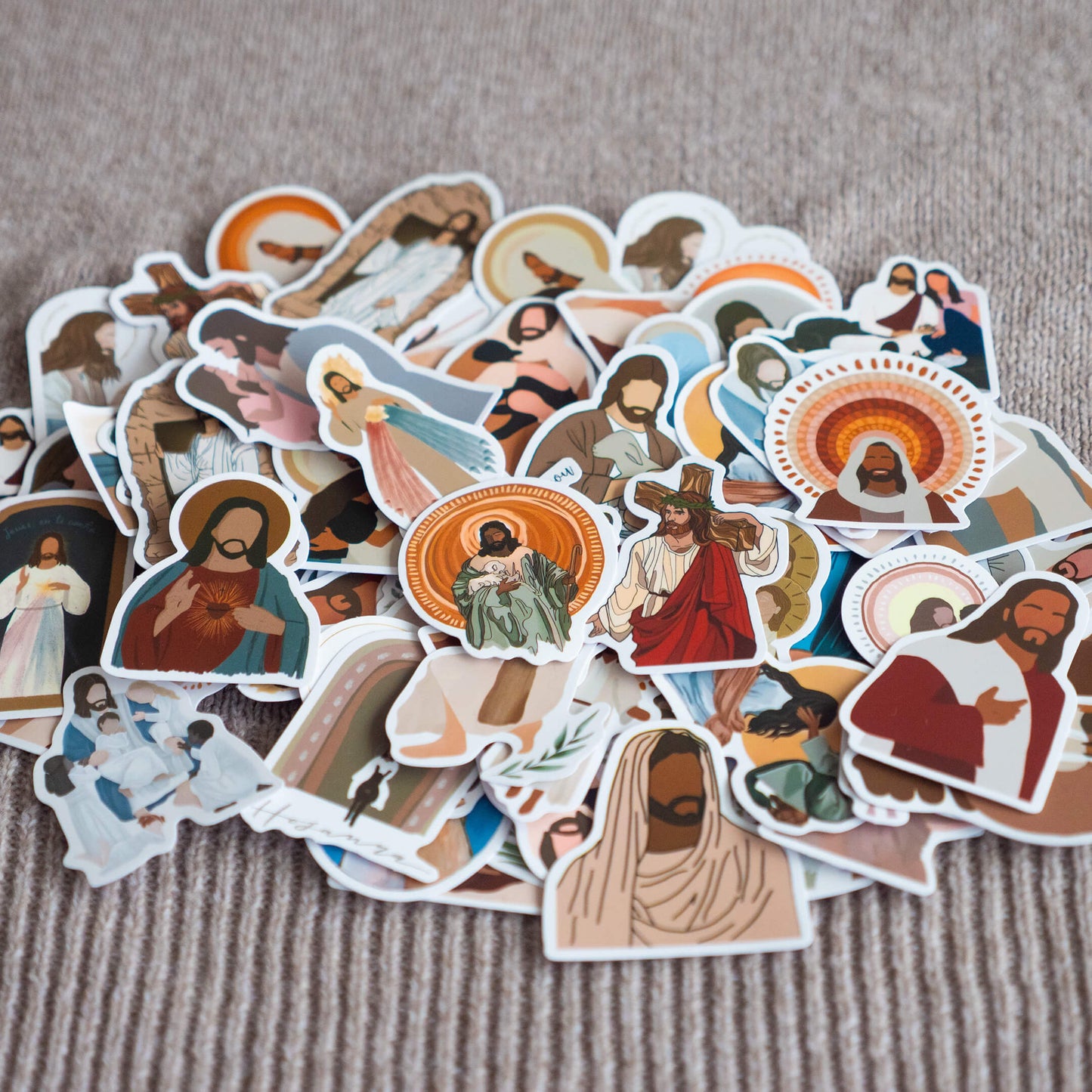 Pack de 3 Stickers de Jesús
